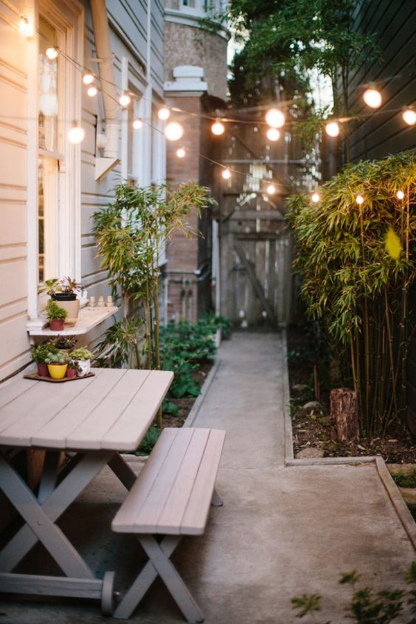 outdoor-side-garden-lights-with-seating-area