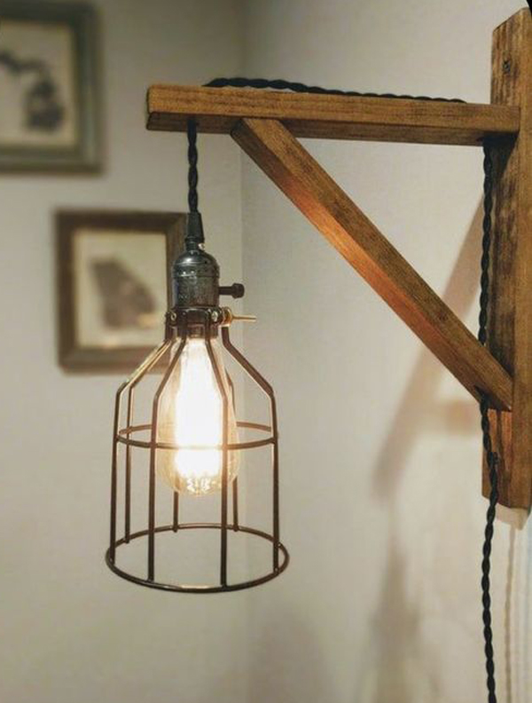 cool-industrial-bedroom-wall-lamp