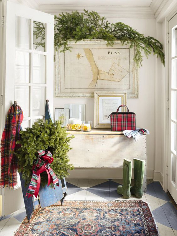 evergreens-winter-entryway-decoration