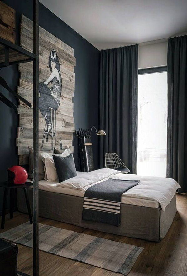 masculine-bedroom-design-with-aesthetic-wood