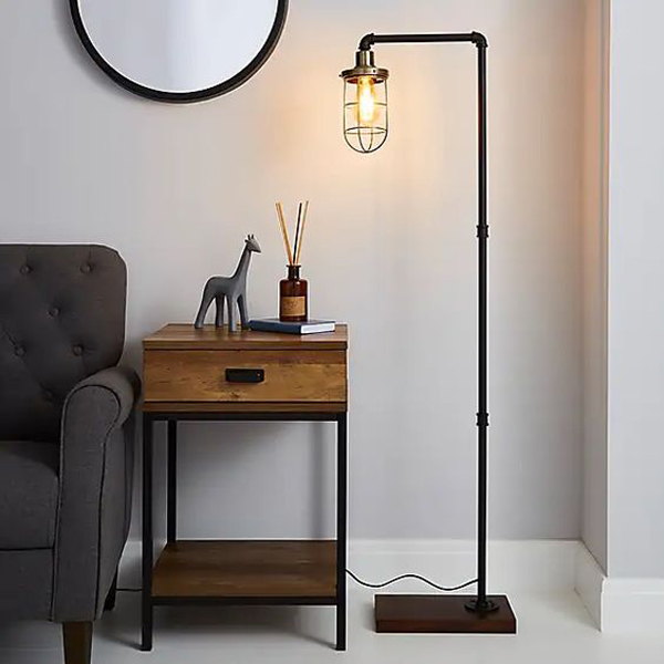 pipe-black-industrial-floor-lamps