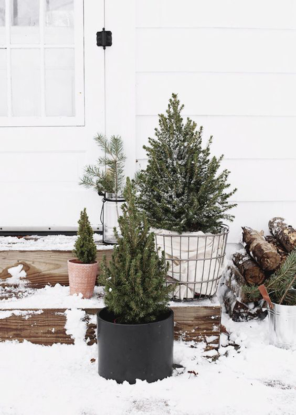 small-outdoor-christmas-tree-decor-with-scandinavian-style