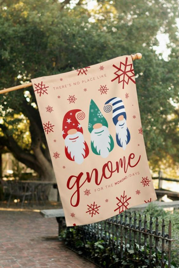 christmas-gnomes-house-flag-sign