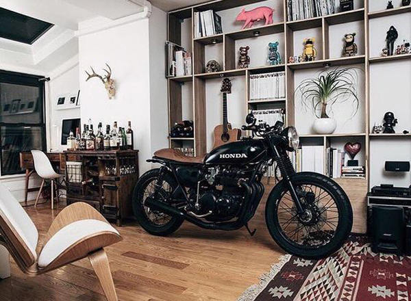 men-living-space-with-motorcycle-display