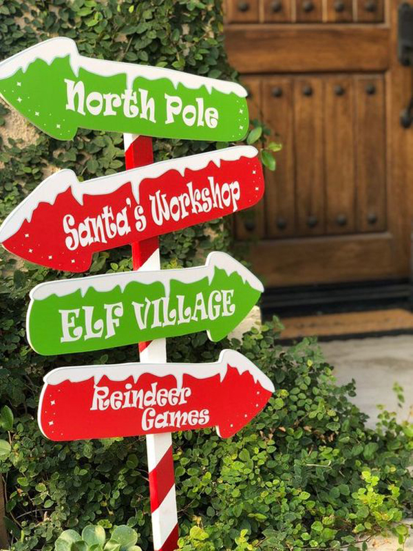 north-pole-christmas-sign-ideas