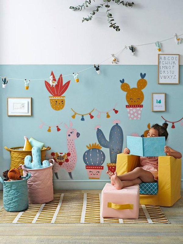 pretty-blue-playroom-decor-ideas