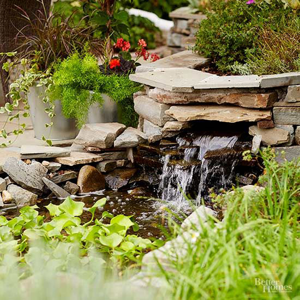 beautiful-river-garden-with-water-fountain