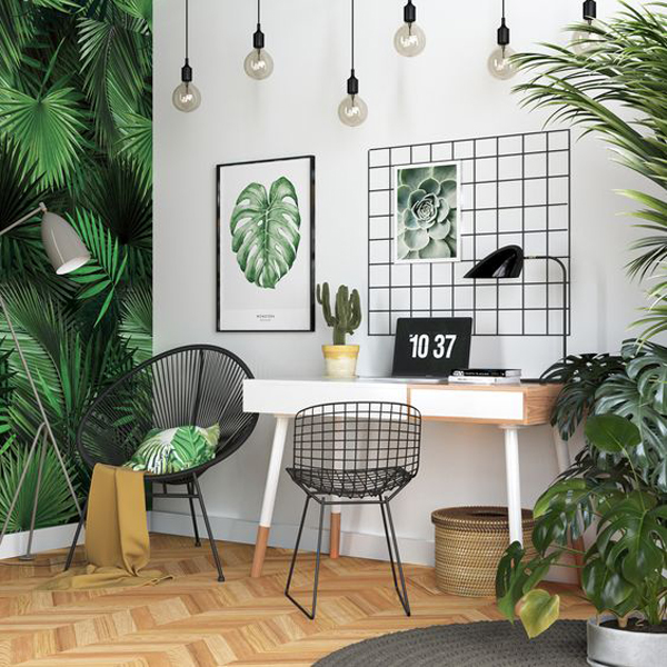 minimalist-home-office-design-with-tropical-decor
