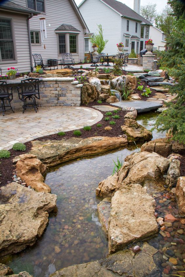 stone-river-garden-in-the-backyard
