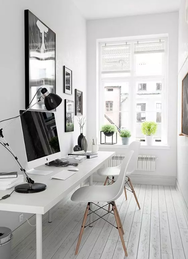 black-and-white-nordic-home-office-for-two