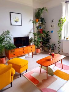 20 Colorful TV Room Ideas To Brightly Your Interior | HomeMydesign
