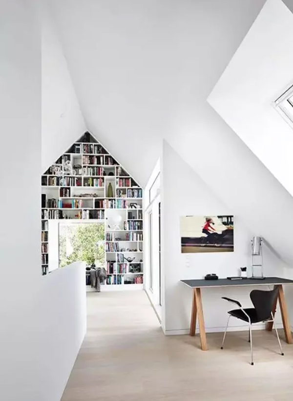 loft-scandinavian-home-office-with-home-library