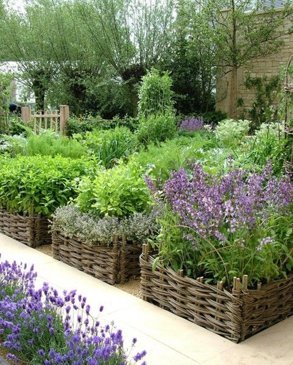 outdoor-herb-basket-garden-ideas