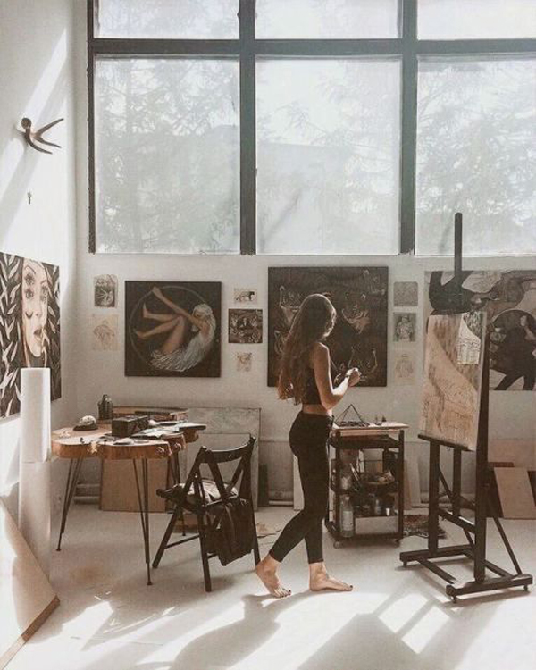 pretty-home-art-studio-designs