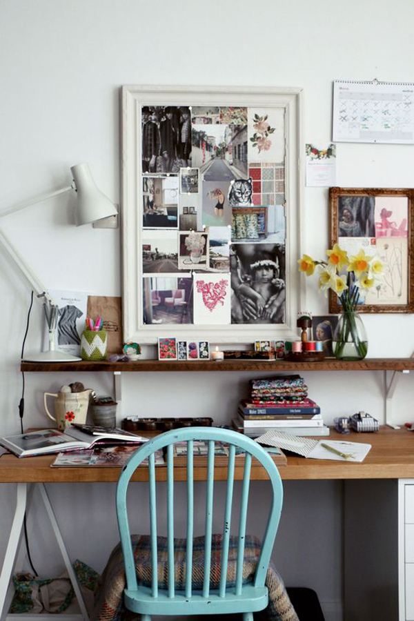 large-frame-desk-wall-decor-ideas