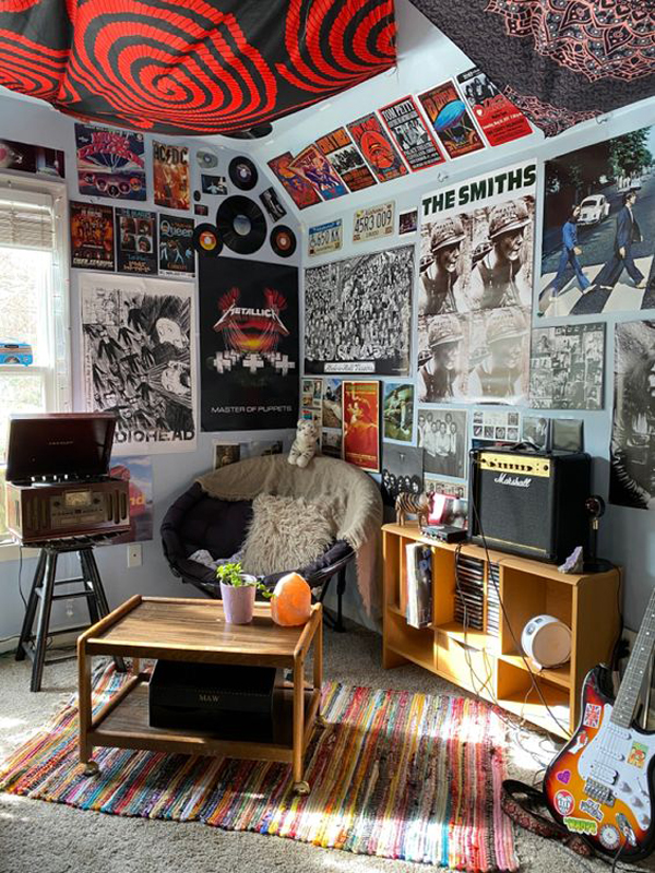 20 Cool Punk Bedroom Ideas For Teenager’s | HomeMydesign