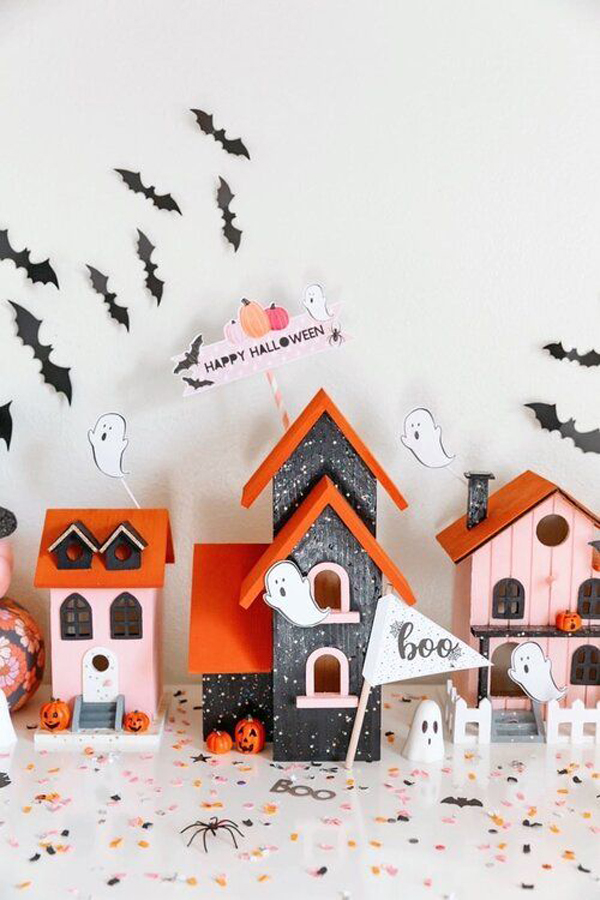 15 Easy DIY Halloween Cardboard Decorations