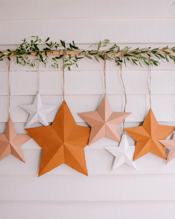 diy-cardboard-hanging-star-decor-for-christmas
