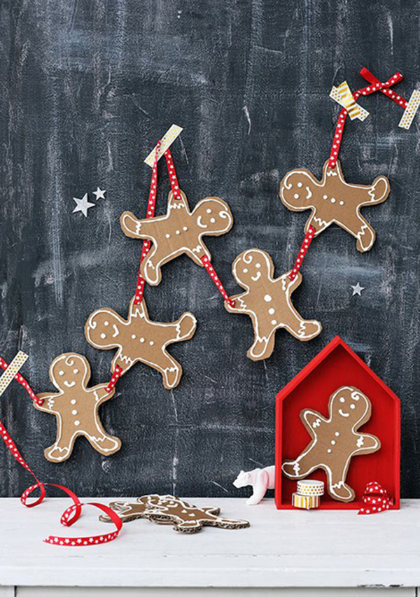 diy-gingerbread-christmas-garland-made-from-cardboard