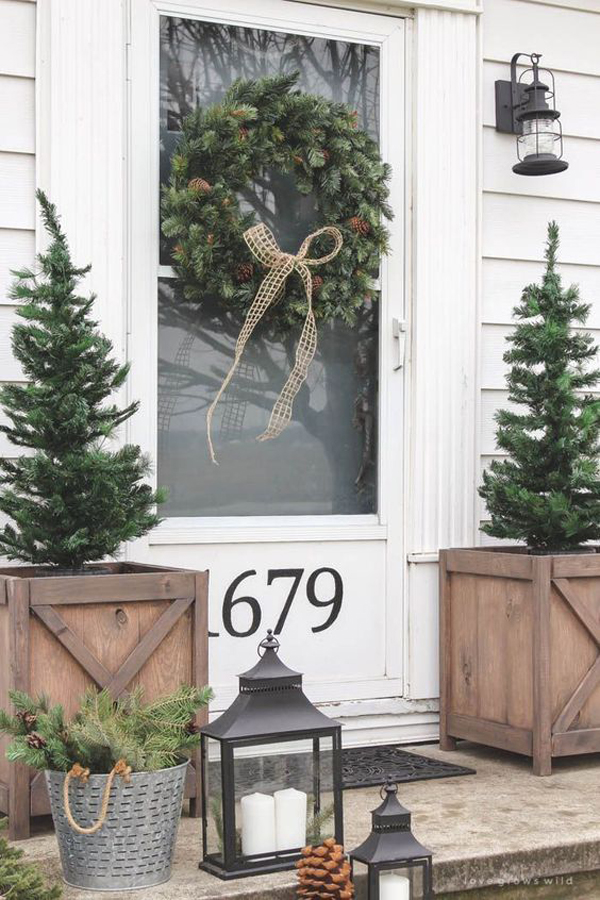 outdoor-christmas-front-door-design