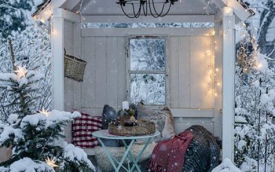 winter-garden-nook-with-tiny-cabin