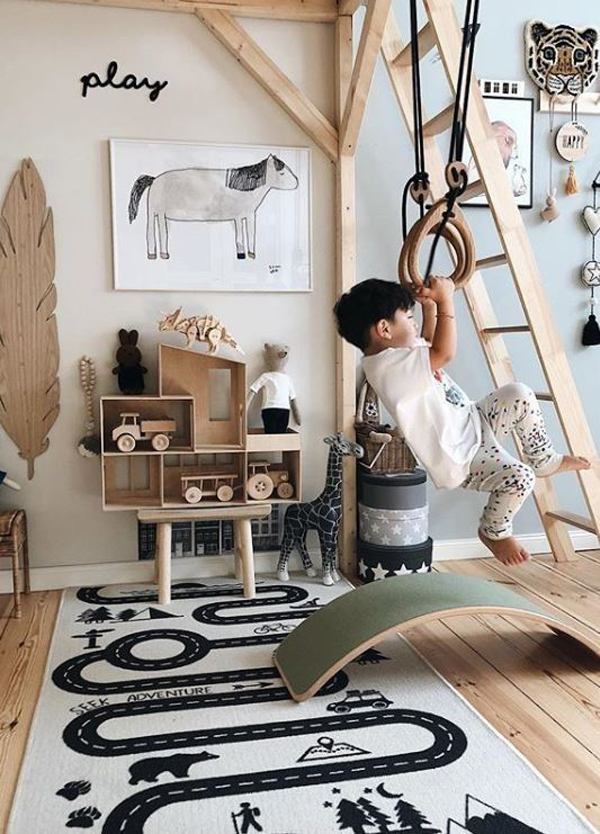 bohemian-boys-playroom-with-wood-accents