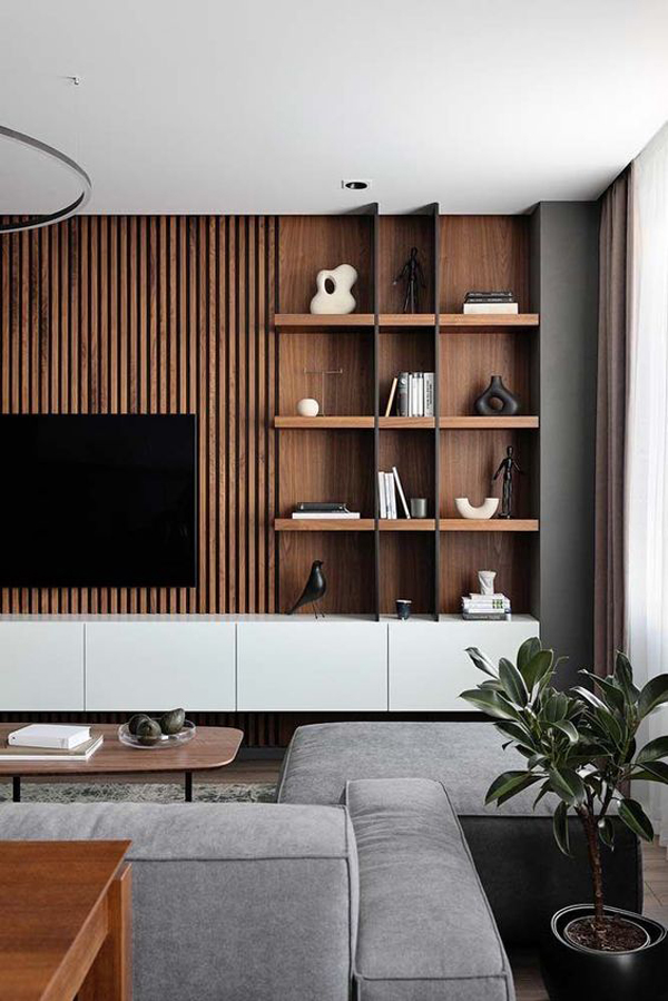 contempory-men-tv-room-with-wood-pannel