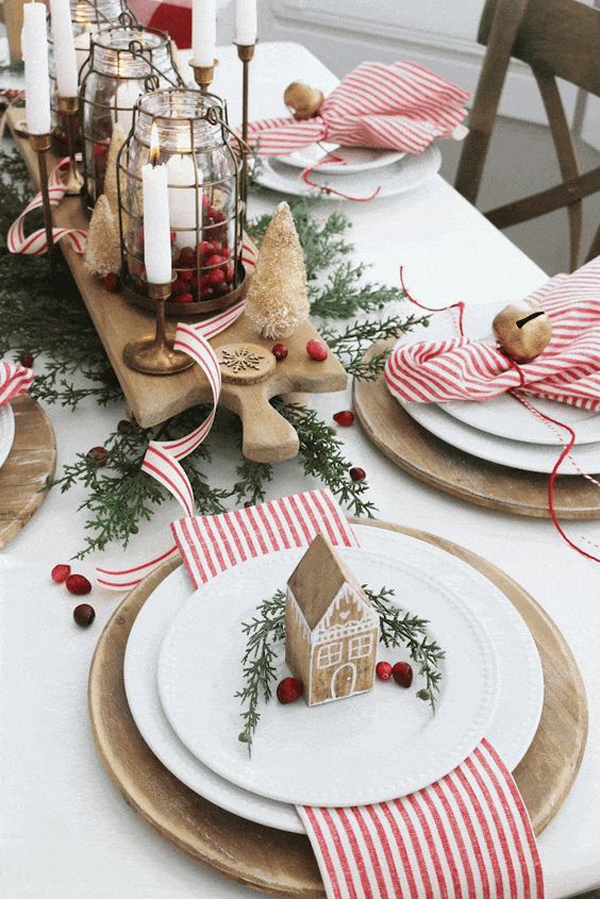 rustic-christmas-table-settings-with-red-and-white-color