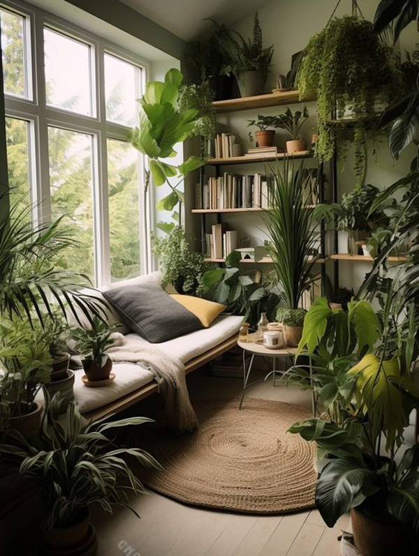 small-living-room-design-with-plants