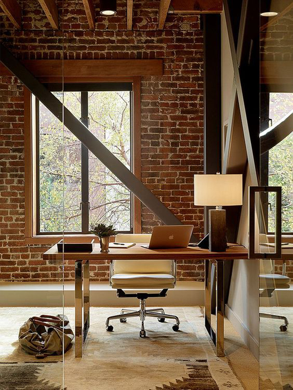 industrial-home-office-design-with-brick-walls