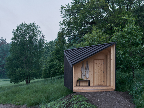modular-micro-cabin-front-door-with-tiny-bench
