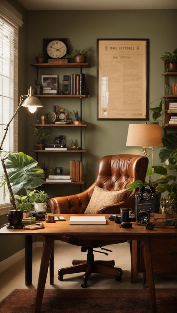 nature-inspired-home-office-with-vintage-decor