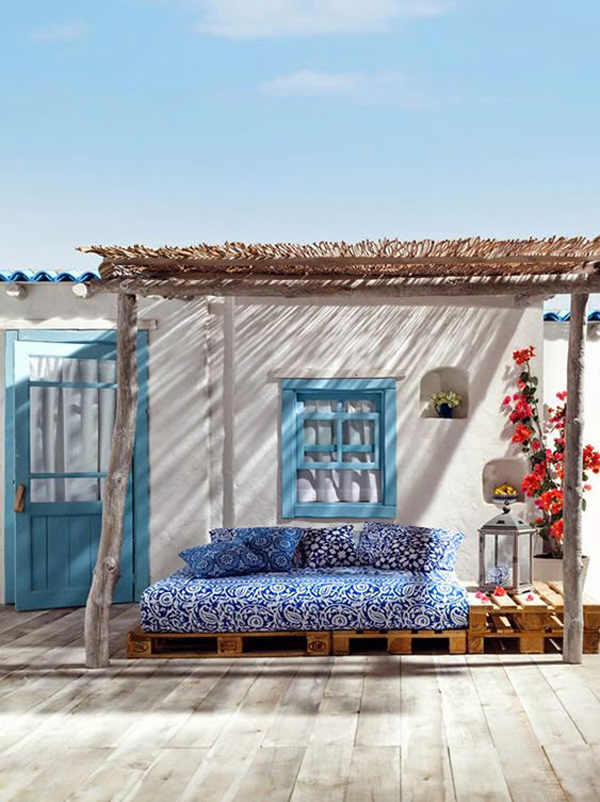 relaxing-mediterranean-outdoor-bed-with-blue-ocean-vibes