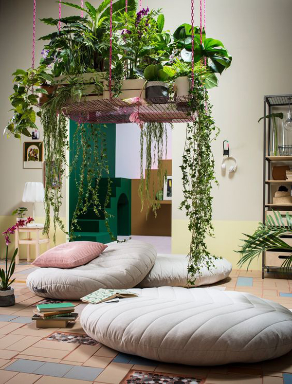 natural-meditation-space-with-hanging-planter