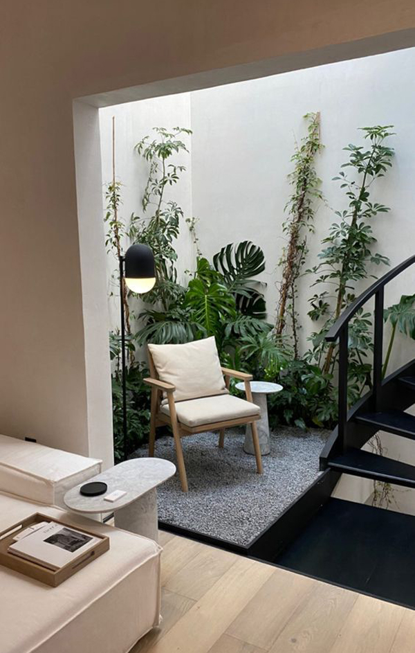 cozy-reading-nook-in-small-indoor-garden