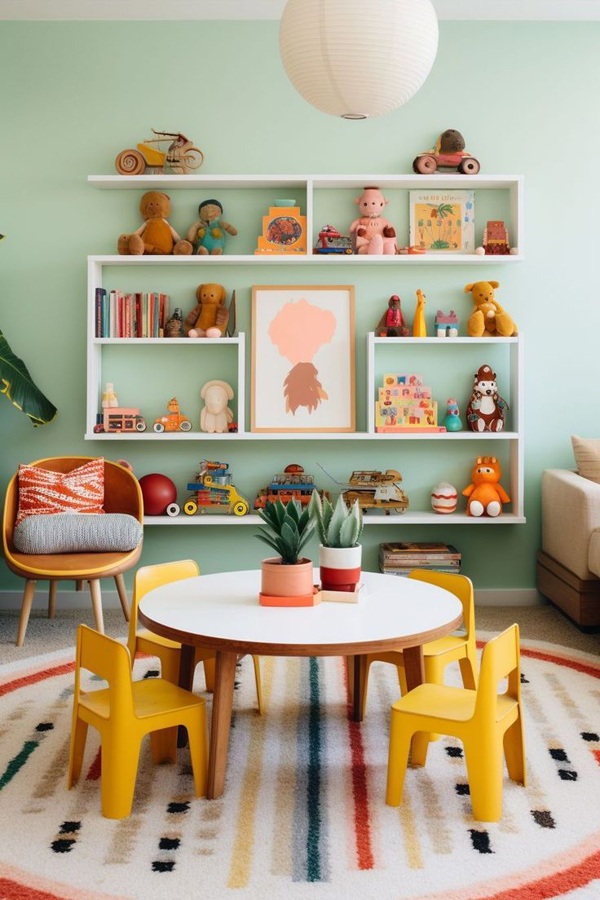 cozy-kids-playroom-decor-with-desk