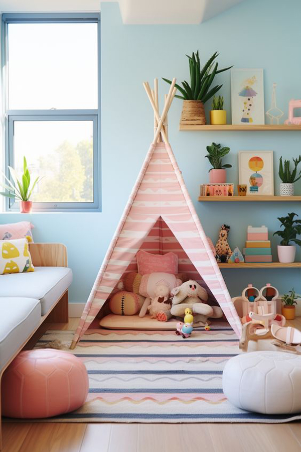 fun-pastel-playroom-with-teepee-decor