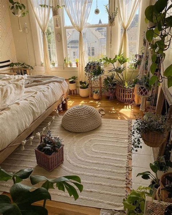 natural-korean-bedroom-planters