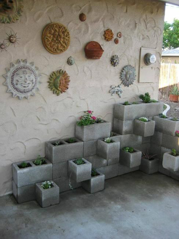 easy diy concrete planter ideas