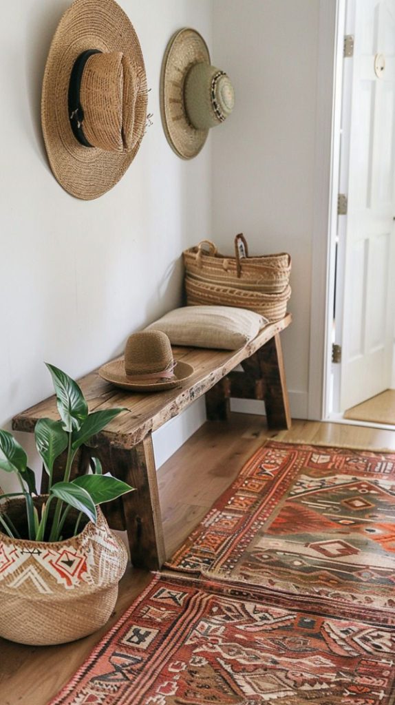 Boho Entryway Table