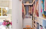 smart bedroom closet ideas for small space