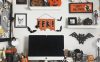 small halloween home office design