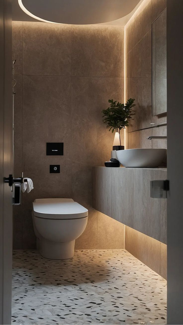 20 Luxury Guest Toilet Ideas For Small Space HomeMydesign