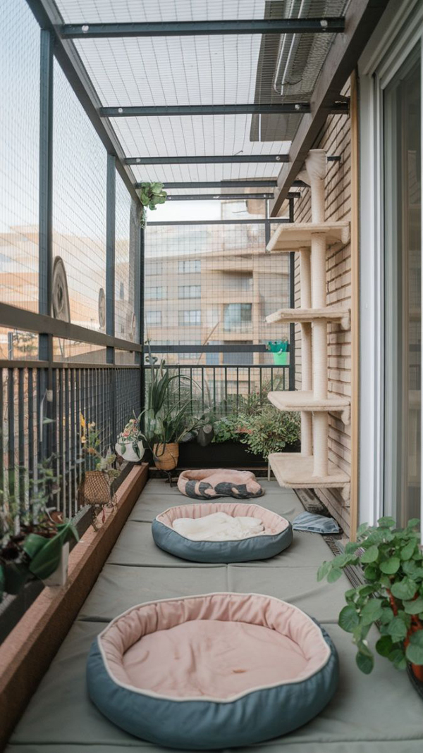 outdoor balcony dog kennel and playground outdoor balcony dog kennel and playground