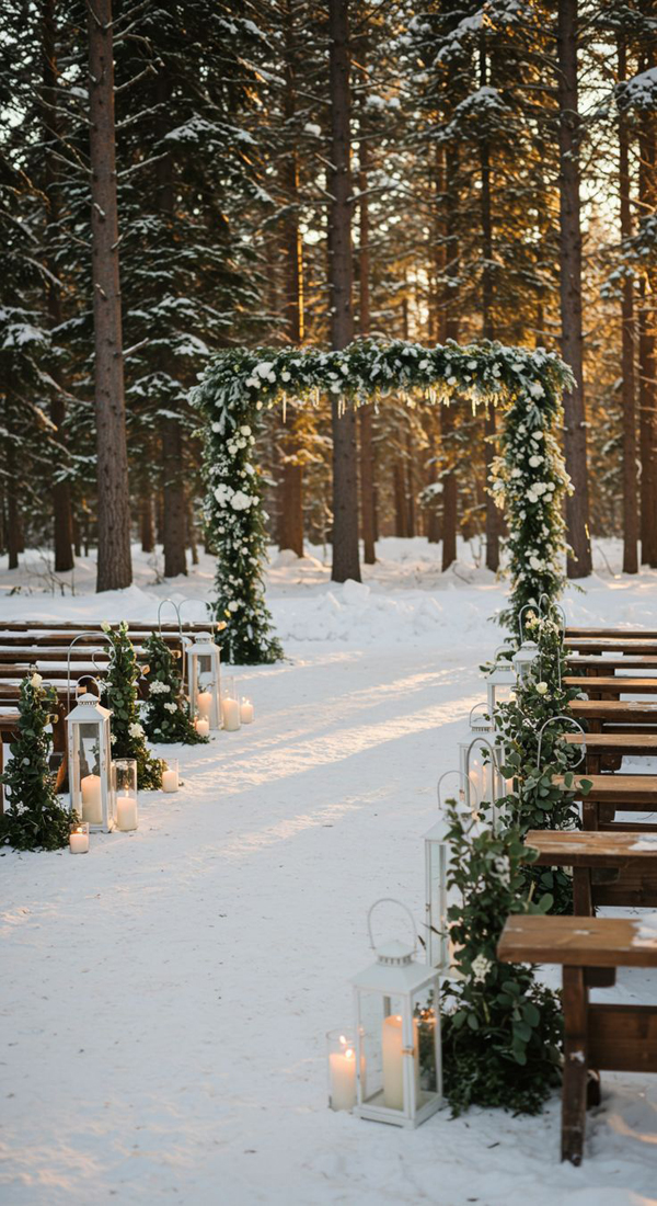 cozy rustic christmas wedding party for outdoor cozy rustic christmas wedding party for outdoor