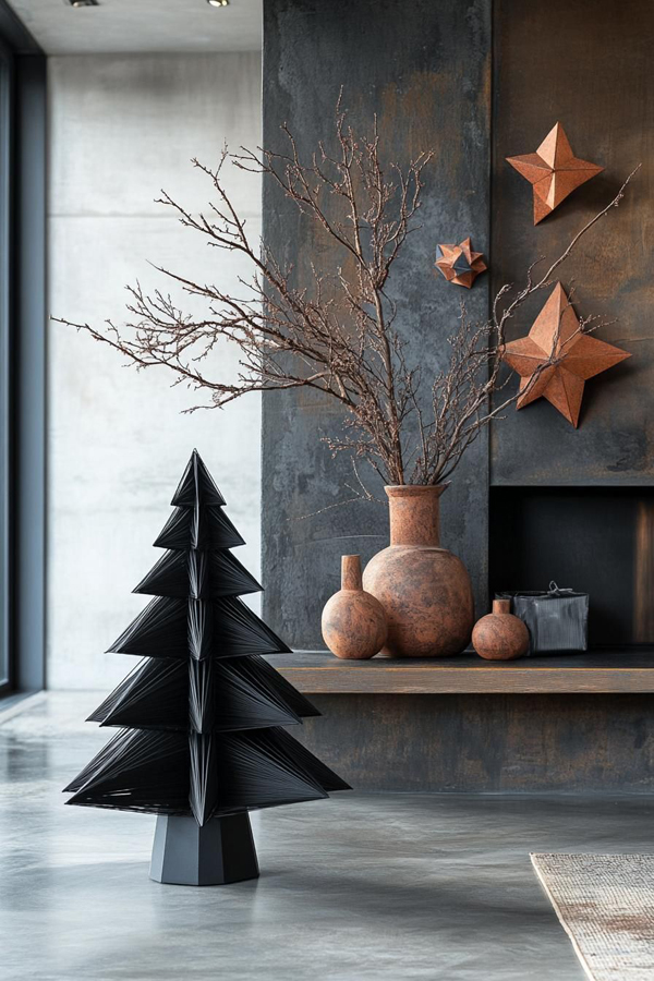 elagant black diy christmas tree ideas elagant black diy christmas tree ideas