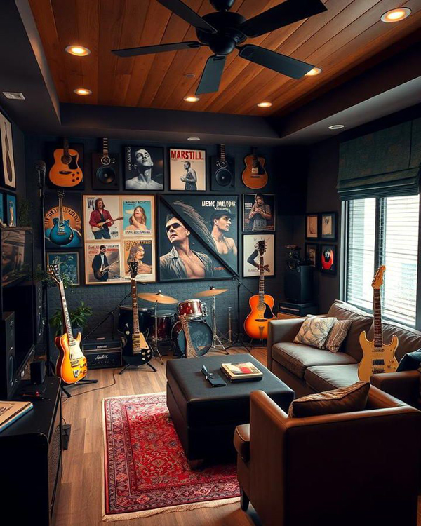 man cave living room with music ideas man cave living room with music ideas