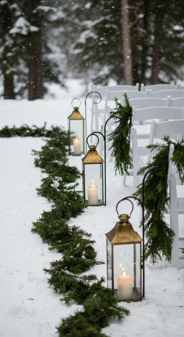 outdoor christmas wedding party theme outdoor christmas wedding party theme