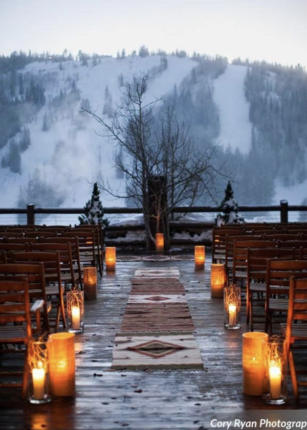 outdoor christmas wedding with nature inspired outdoor christmas wedding with nature inspired