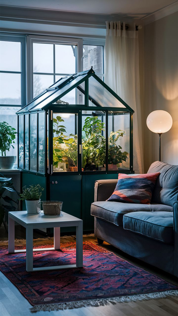cozy living room with greenhouse ideas cozy living room with greenhouse ideas